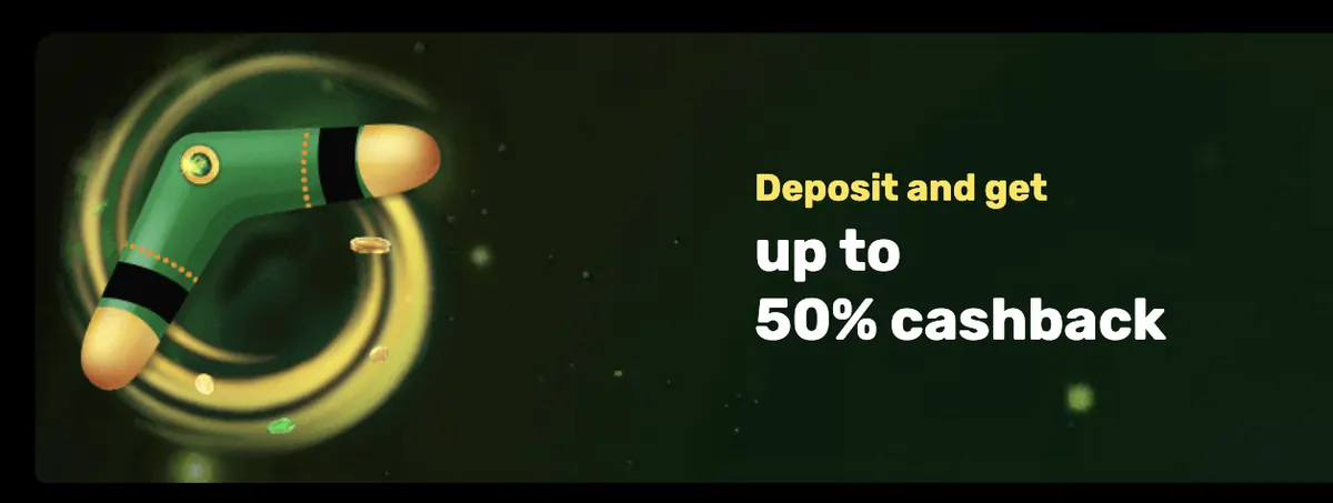 Ozwin cashback up to 50%